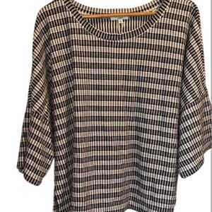 Max studio women’s soft cotton blend blouse xl